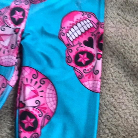 Sugar skull leggings - Picture 2 of 2
